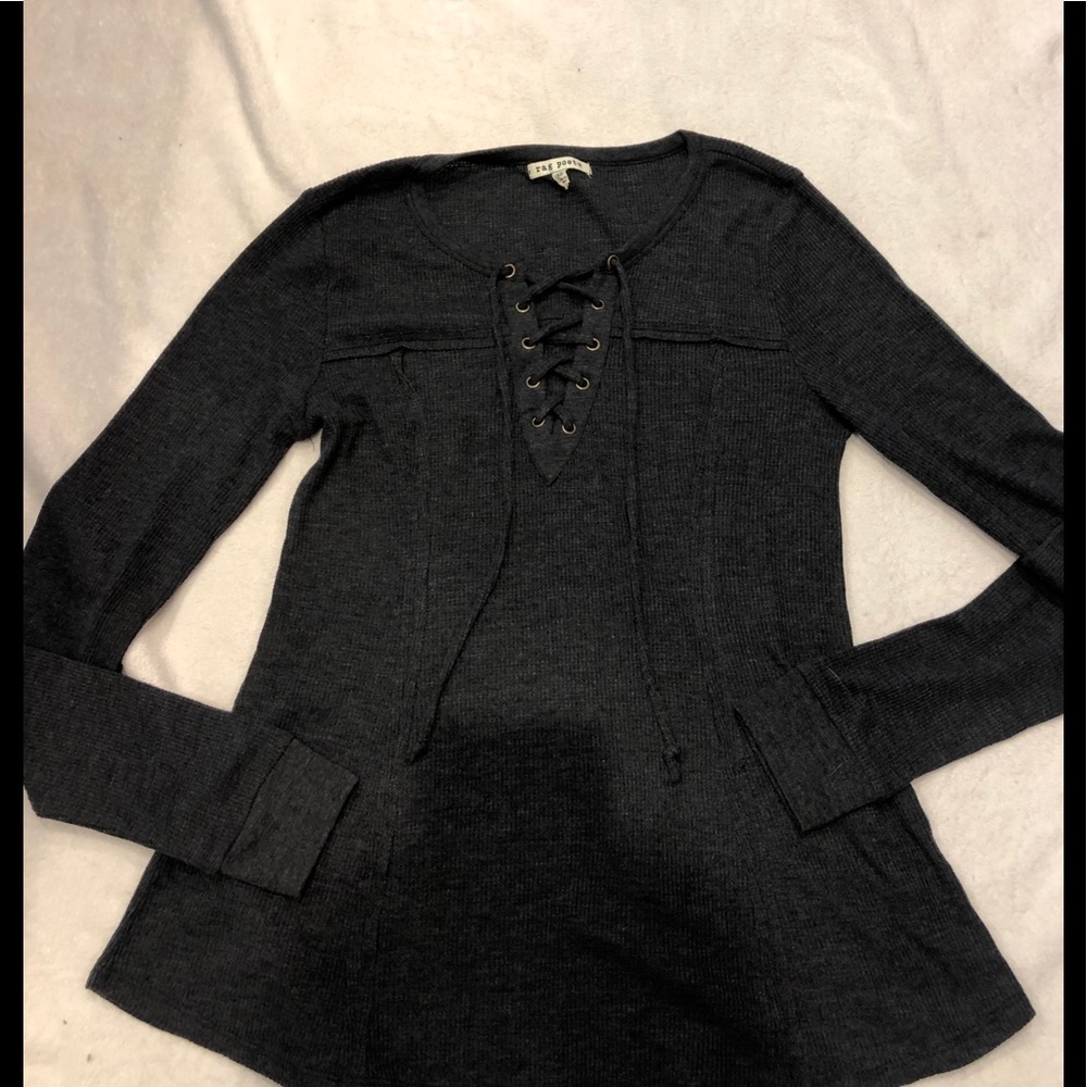 Dark Gray Top